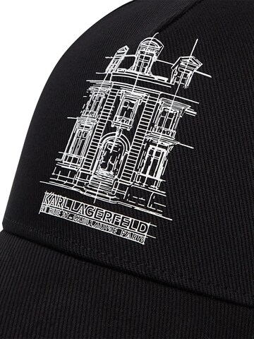 Casquette 'Maison de Karl-Illustration' Karl Lagerfeld en noir