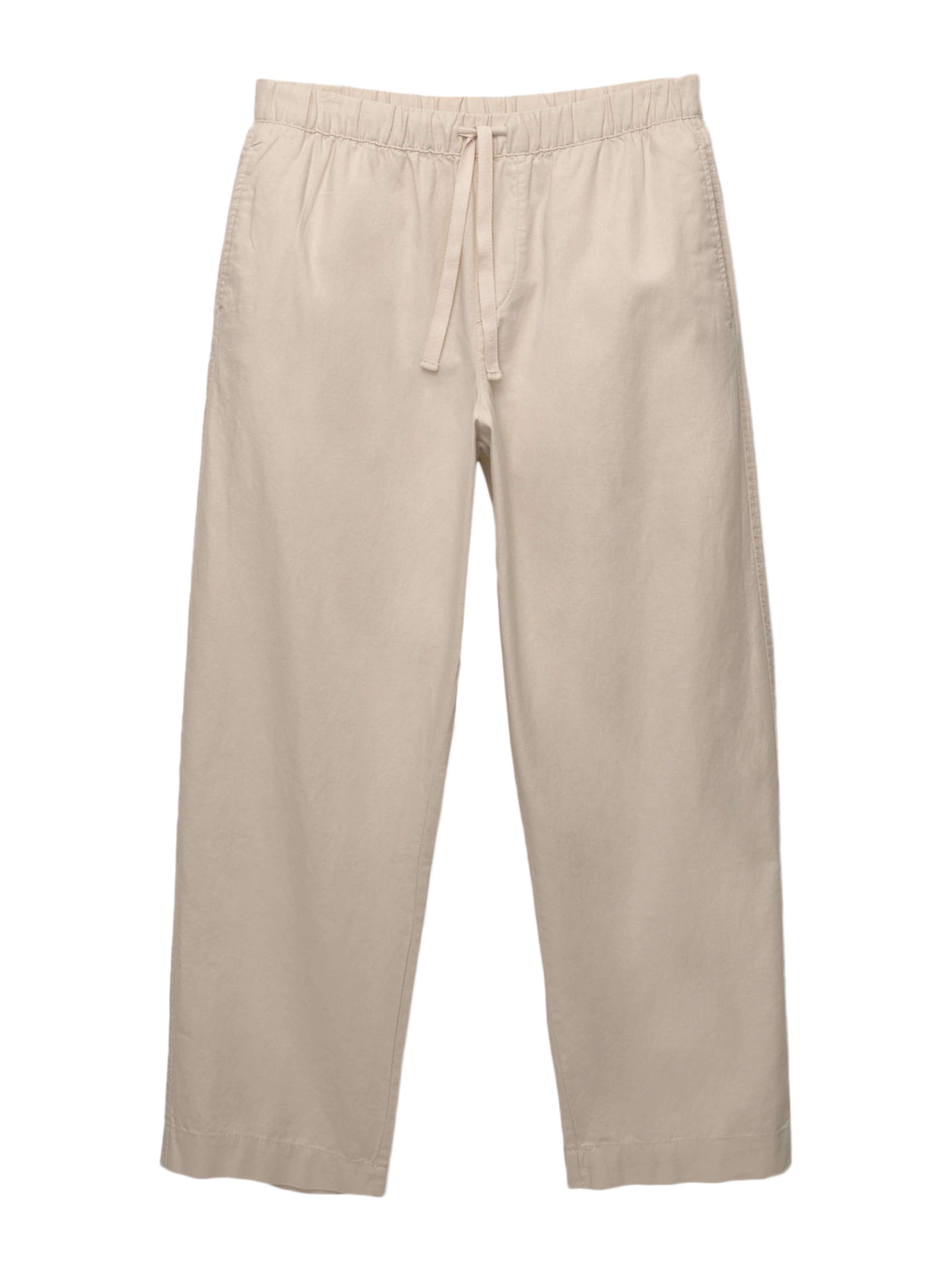 Loosefit Pantaloni di Pull&Bear in beige: frontale