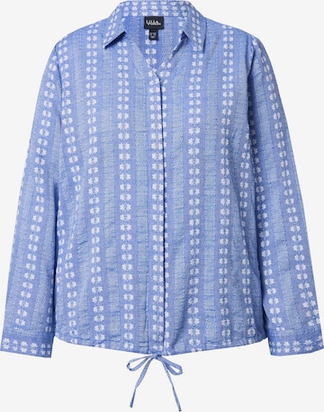 mėlyna Ulla Popken Palaidinė: priekis