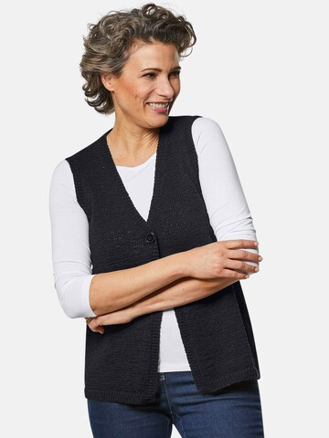 Cardigan Goldner en noir : devant