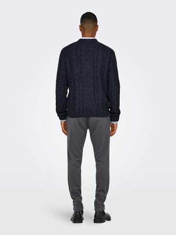 Only & Sons Slimfit Chino 'ONSMark' in Blauw