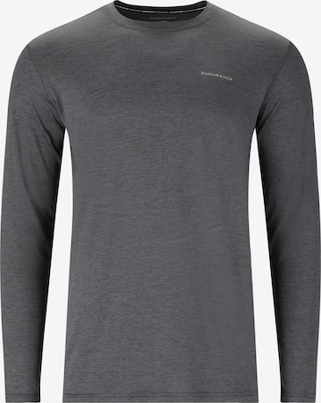 ENDURANCE Functioneel shirt 'Mell' in Grijs: voorkant