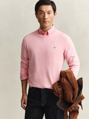 GANT Pullover 'CLASSIC' in Pink: Vorderseite