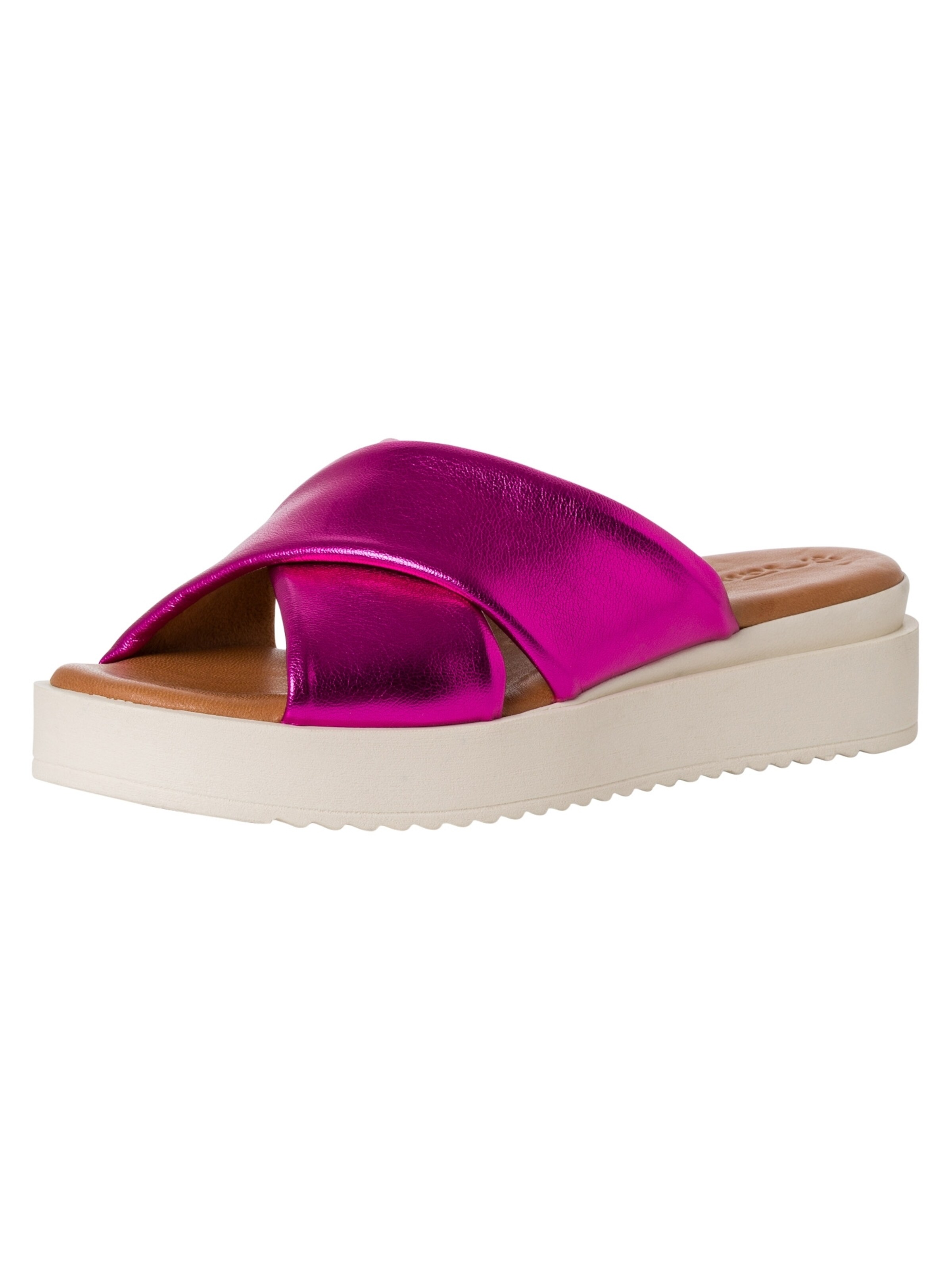 Tamaris Mules in Pink: front