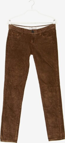 MANGO Pants in M in Brown: front
