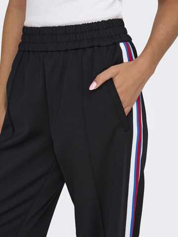 ONLY Wide leg Broek 'WARM' in Zwart