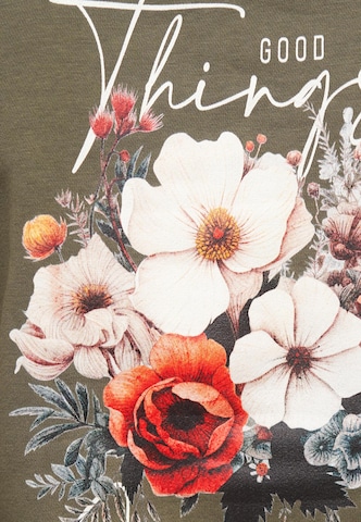 Cloud5ive Sweatshirt 'Good Things Coming' in Green