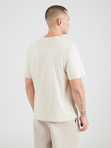 JACK & JONES Shirt 'JWHVESTERBRO' in Beige: back