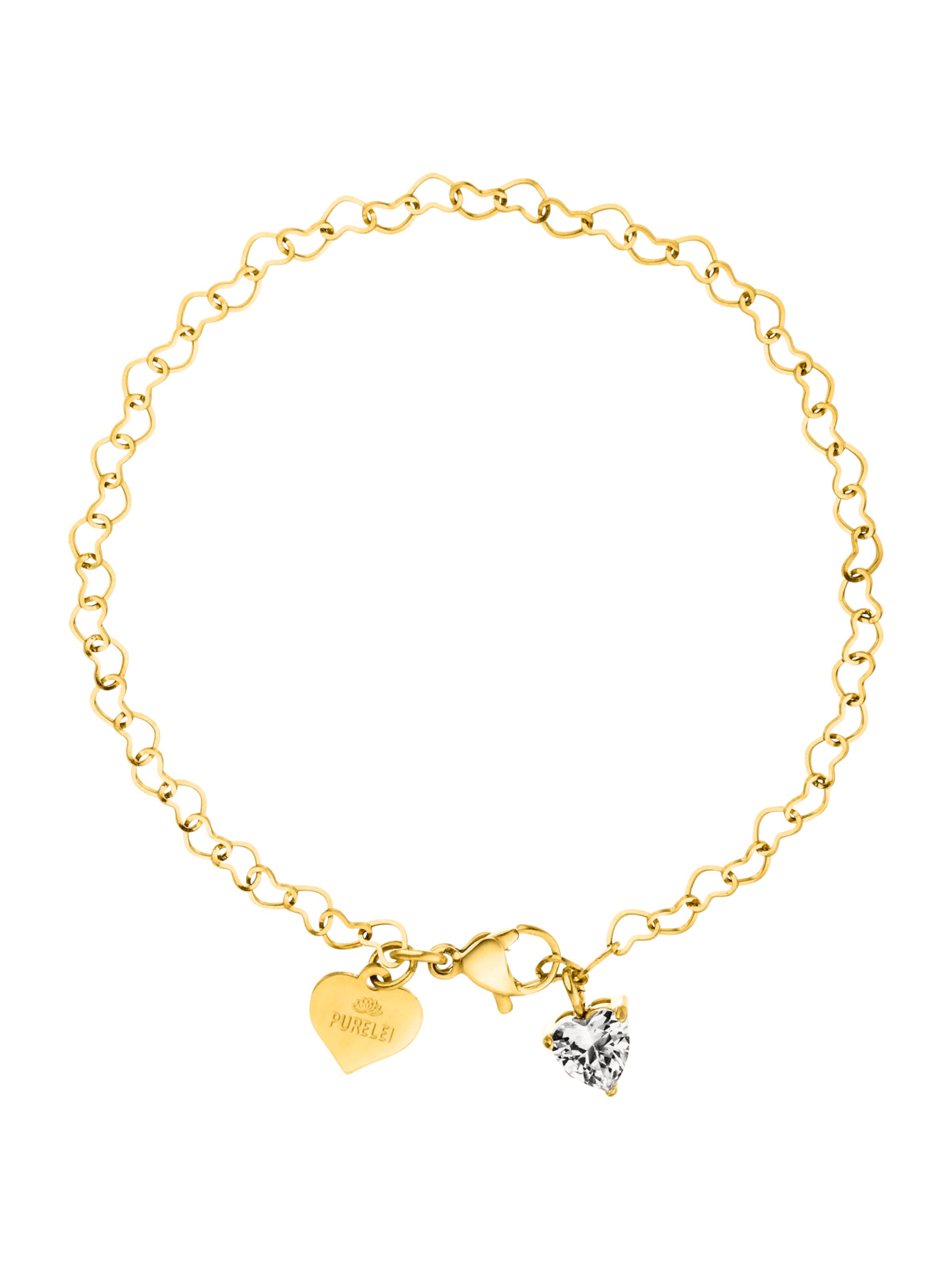 PURELEI Armbånd 'Endless Love' i guld: forside