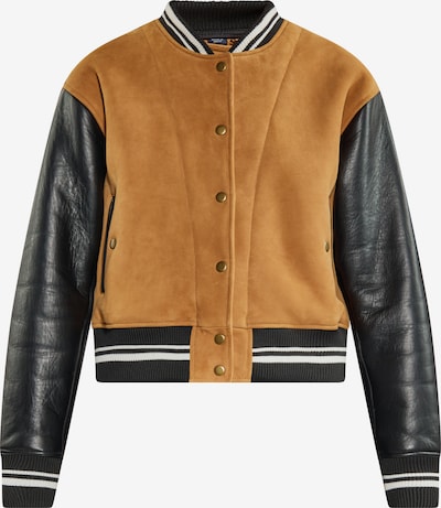 DreiMaster Vintage Prijelazna jakna u sepija / crna / bijela, Pregled proizvoda