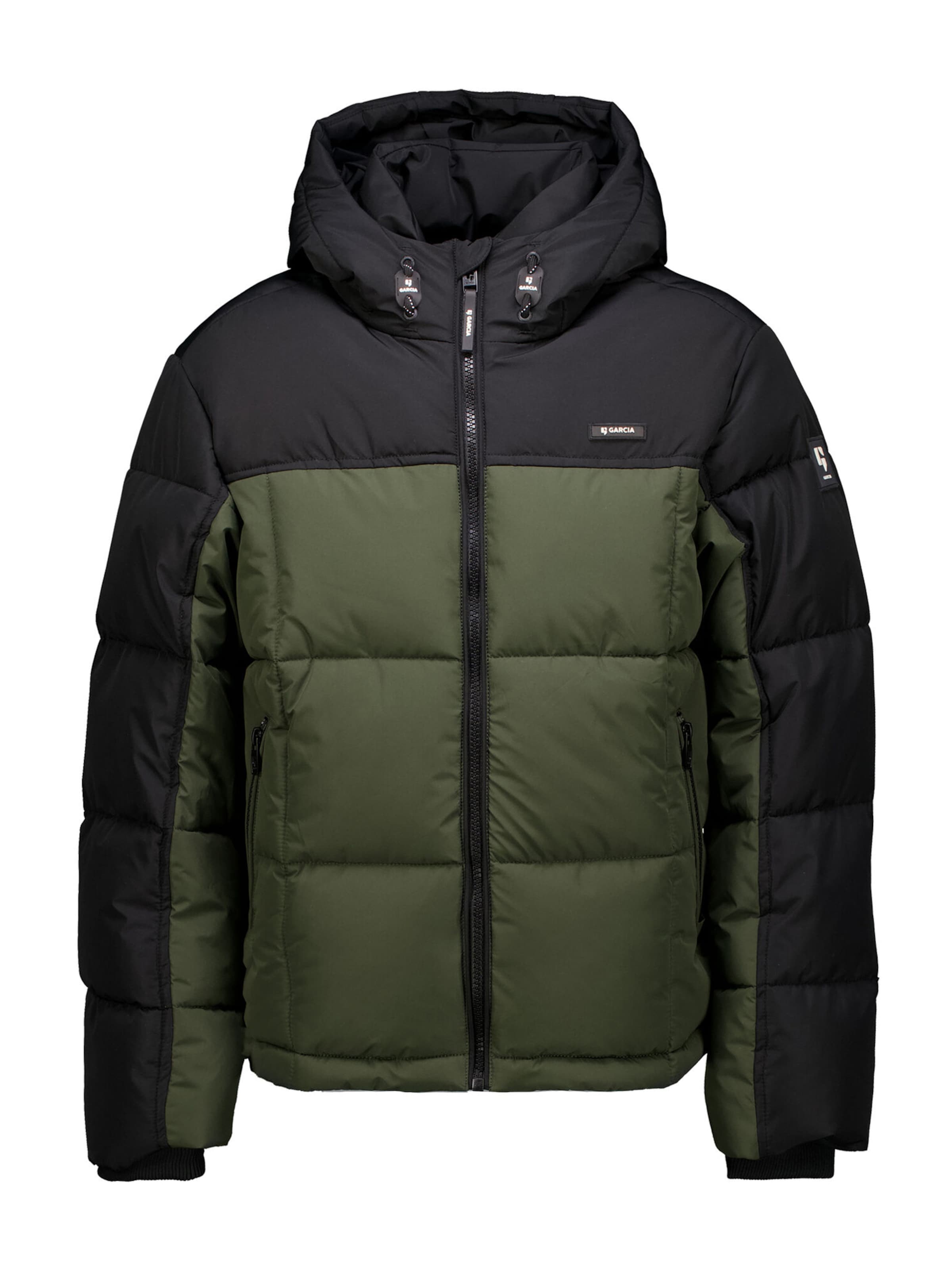 GARCIA Zimní bunda – zelená: přední strana