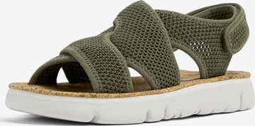 CAMPER Strap Sandals 'Oruga' in Green: front