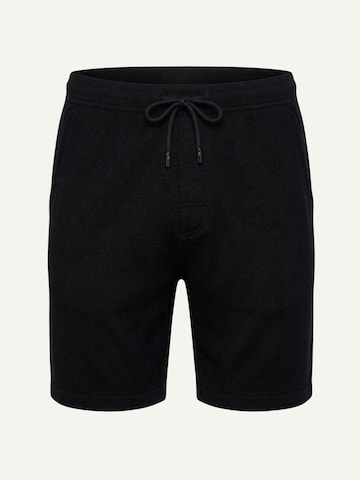 Shorts de bain ZUBEK en noir : devant