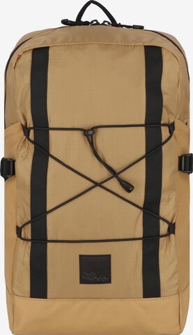 JACK WOLFSKIN Sports Backpack 'Wanderthirst 20' in Brown: front