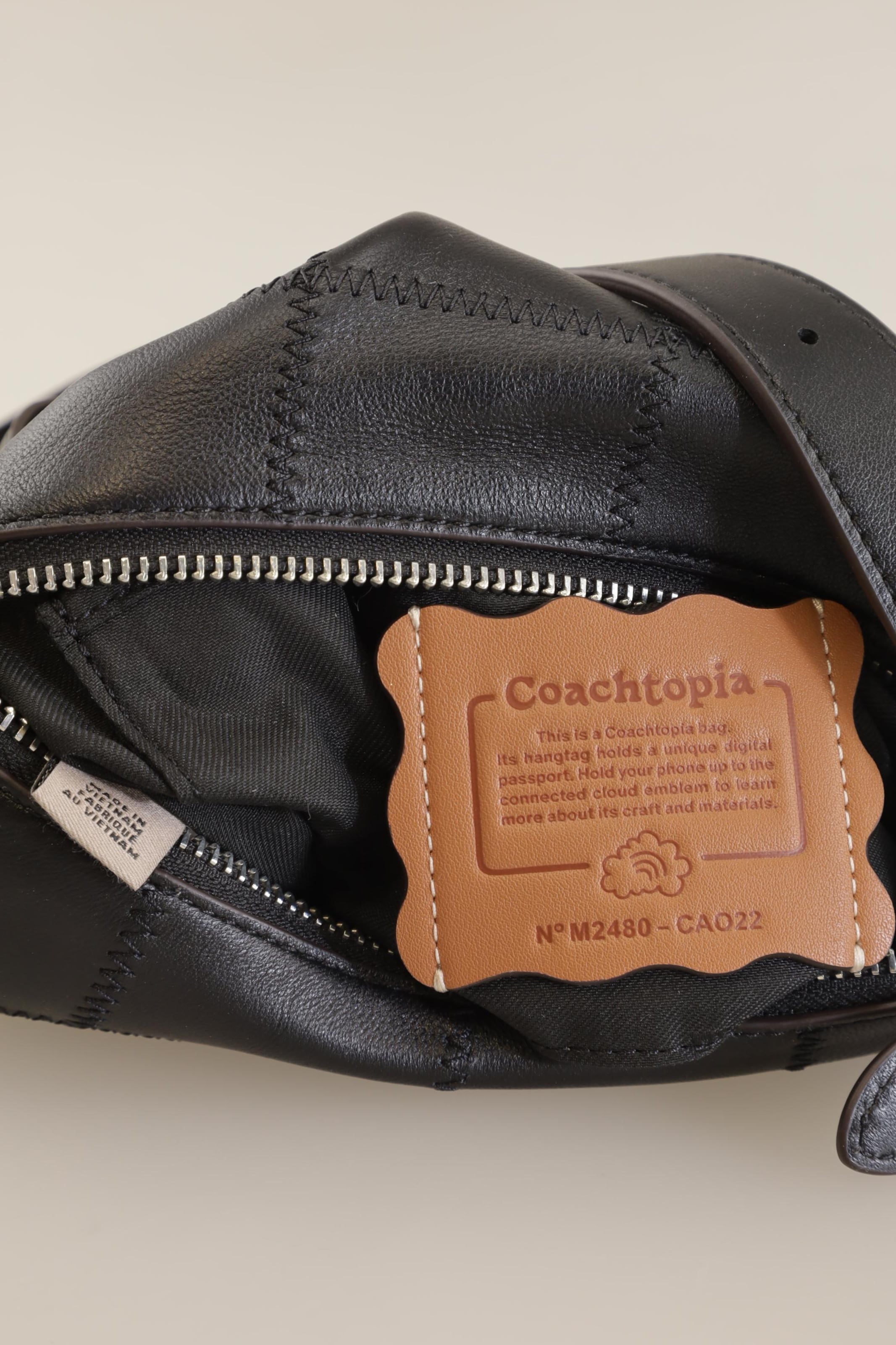 COACH Handtasche klein Leder One Size in Schwarz