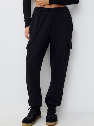 Pull&Bear Sweat suit in Black