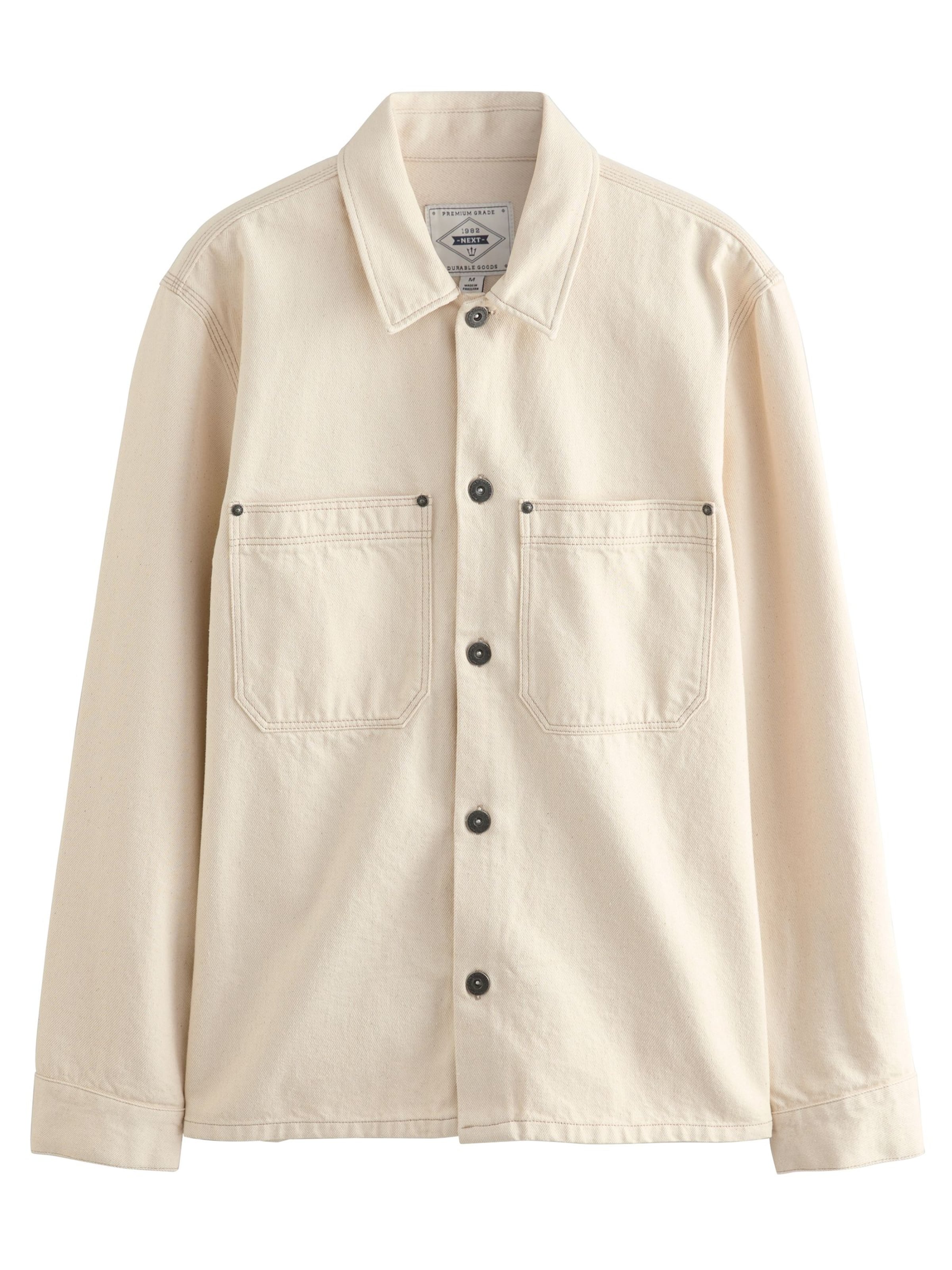 Next Přechodná bunda – béžová: přední strana