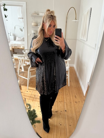 CITA MAASS Cocktailmekko värissä musta