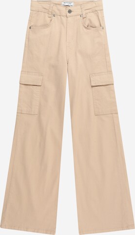 BLUE EFFECT Loose fit Pants in Beige: front