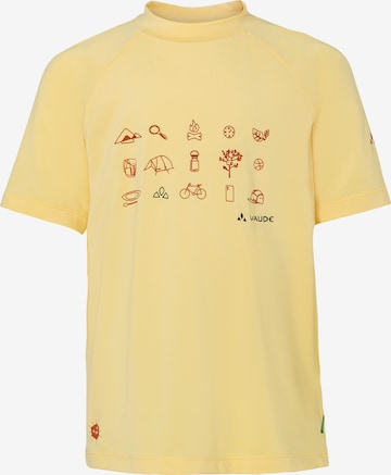 VAUDE Performance Shirt 'Solaro' in Yellow: front