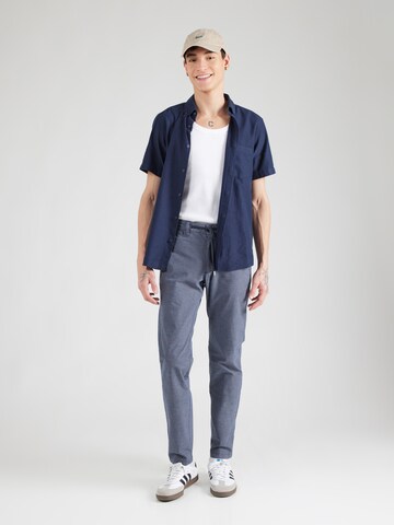 s.Oliver Tapered Chino trousers 'Phoenix' in Blue