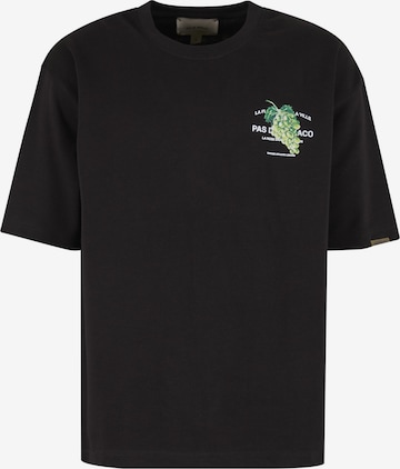 T-Shirt 'Verde' Pas De Monaco en noir : devant