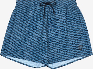 Emporio Armani Badeshorts i blå: forside