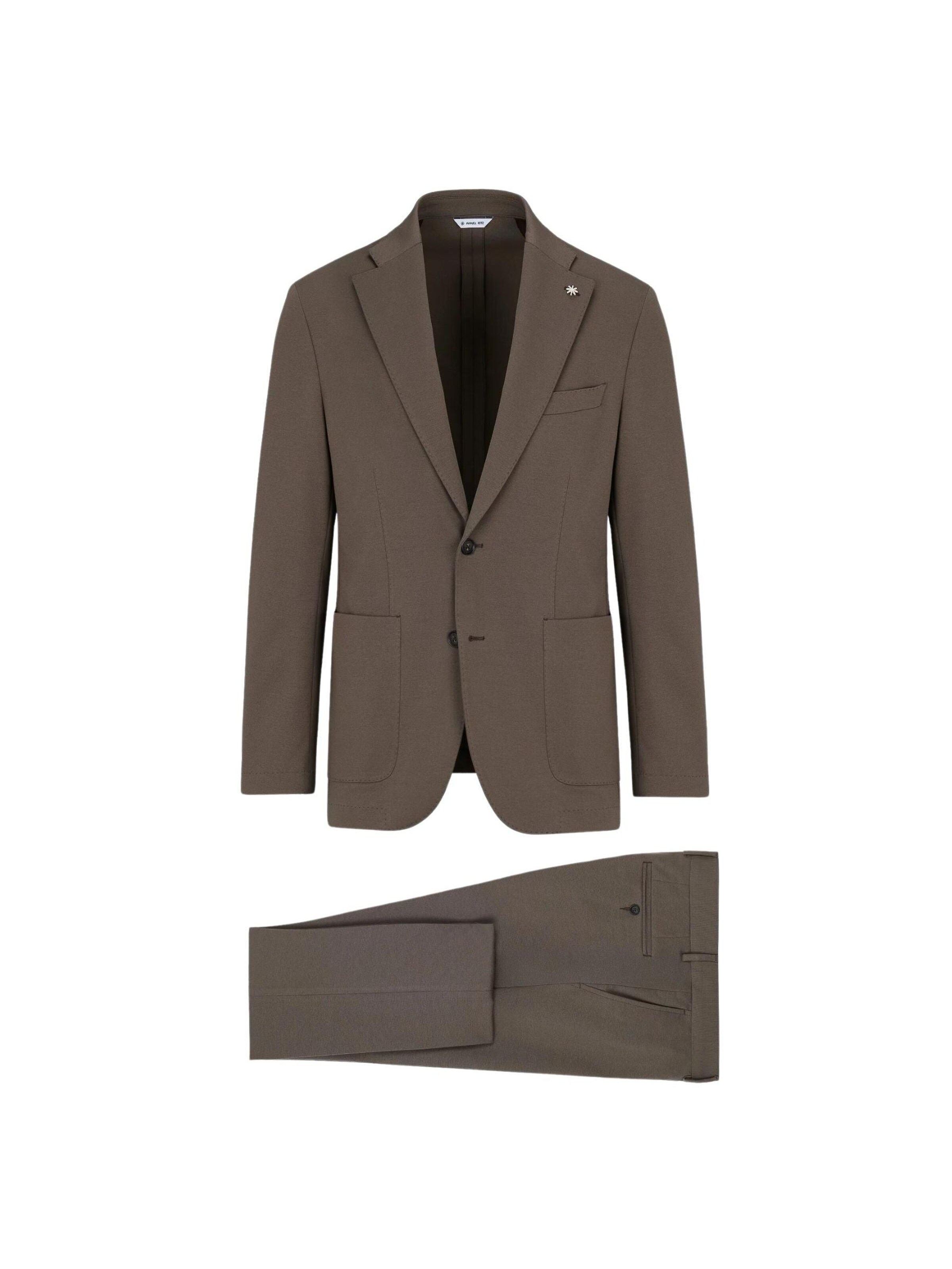 Regular Costume 'MANUEL RITZ ABITO ABITO' Manuel Ritz en marron : devant