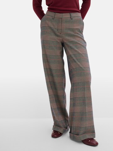 bonprix Wide Leg Housut värissä ruskea