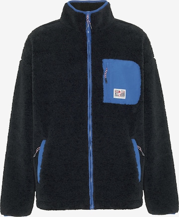 CHIEMSEE Fleecejacke in Schwarz: Vorderseite