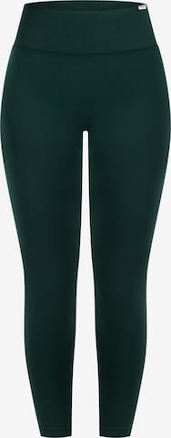 Coupe slim Leggings Smilodox en bleu : devant