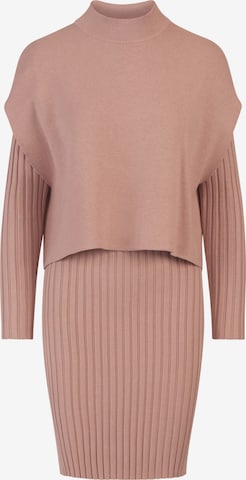 APART Strick Set in Pink: Vorderseite