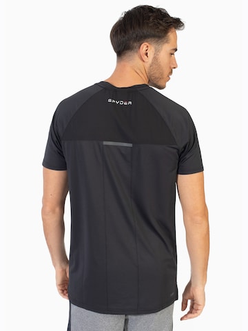 Spyder Functioneel shirt in Zwart