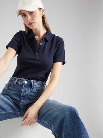 TOMMY HILFIGER Poloshirt in Blau