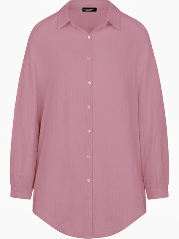 SASSYCLASSY Bluse 'lange Variante'‌ in Pink: Vorderseite