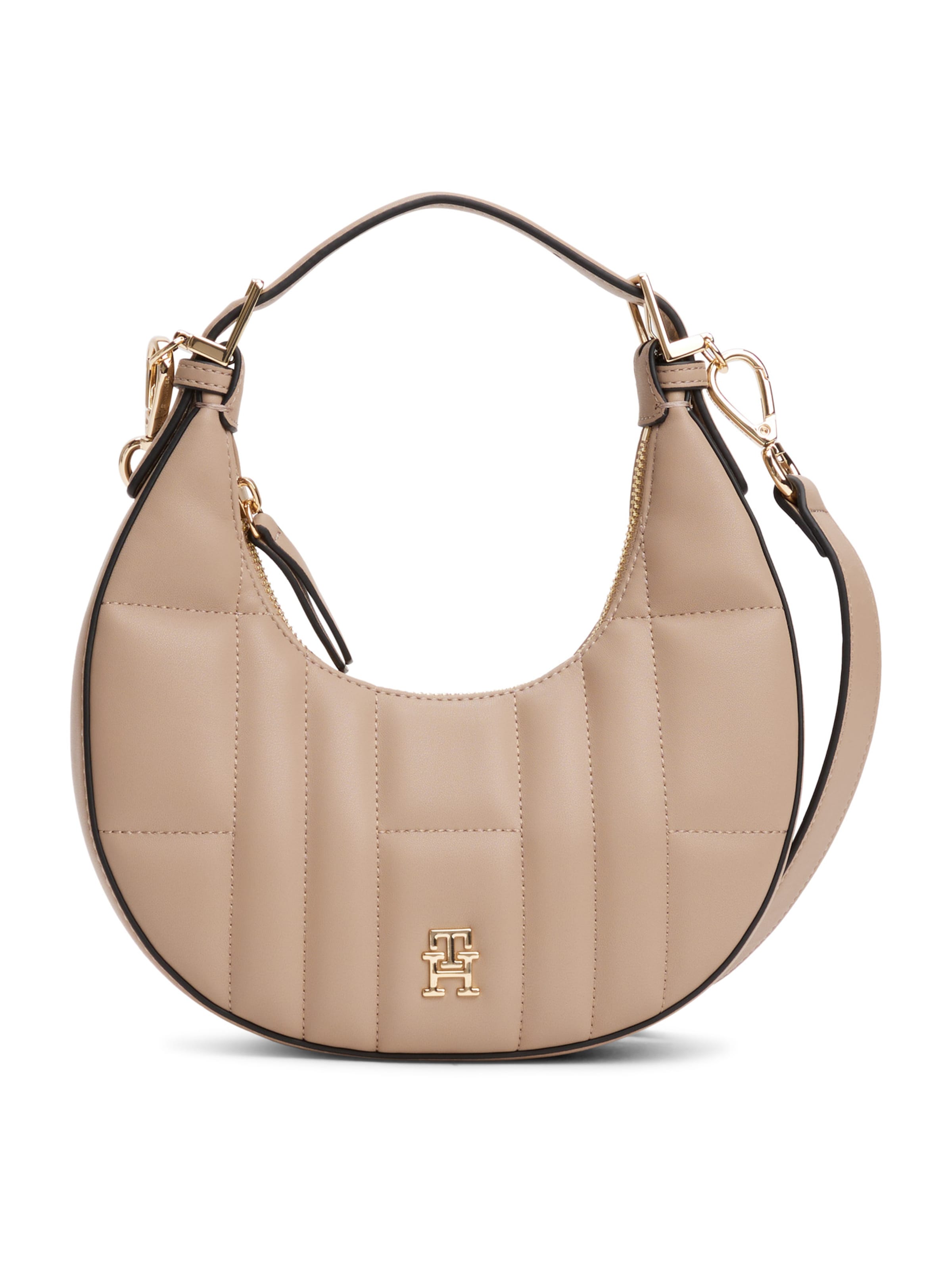 Sacs à main TOMMY HILFIGER en beige : devant