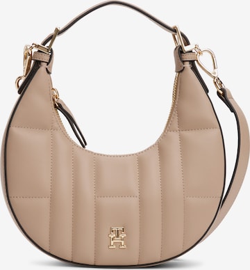 Sacs à main TOMMY HILFIGER en beige : devant