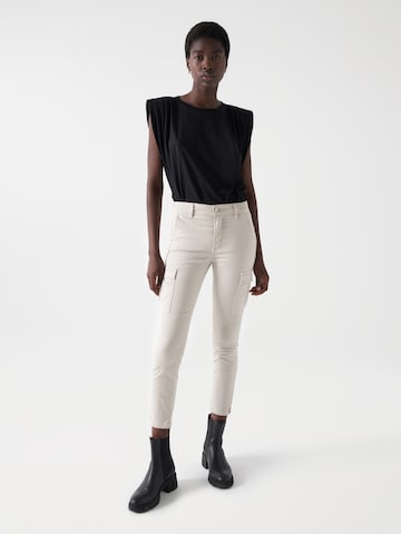 Skinny Jean Salsa Jeans en beige