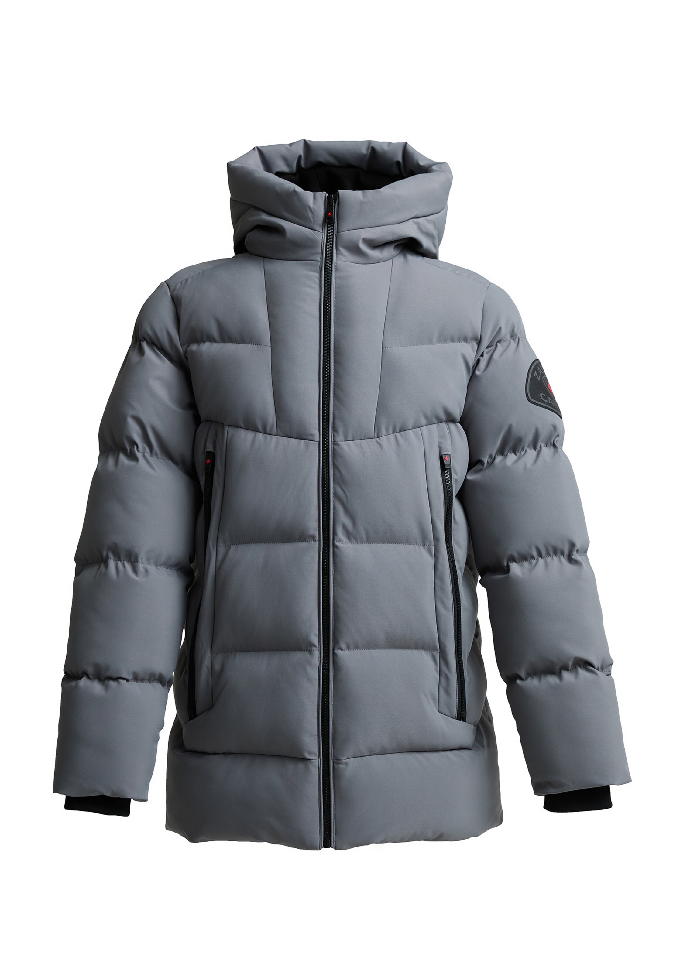 Zavetti Canada Winter parka 'Saletini' in Grey: front