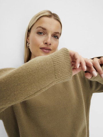 Pull-over oversize bonprix en vert