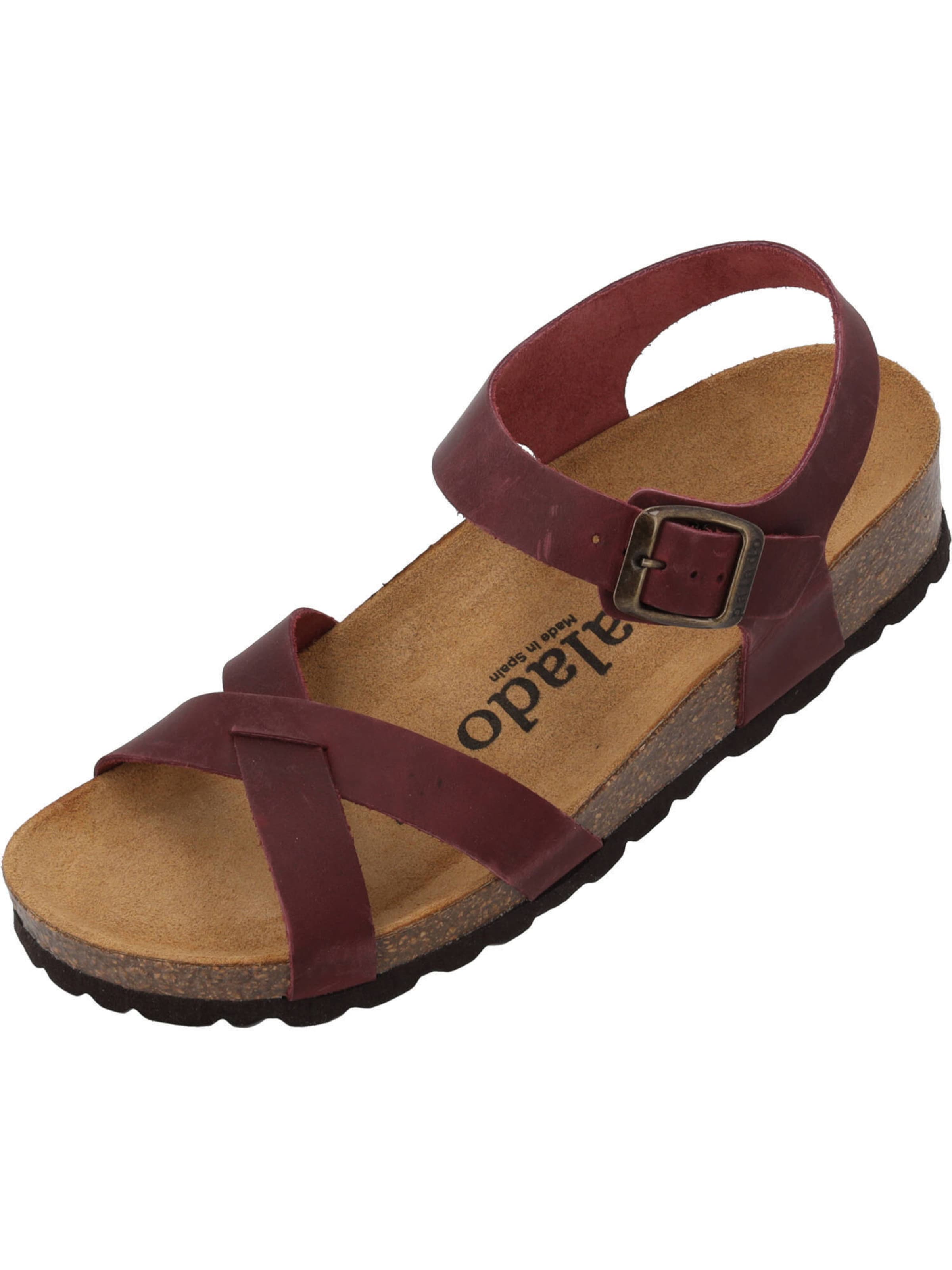 Palado Sandale 'Ronda' in Rot: Vorderseite