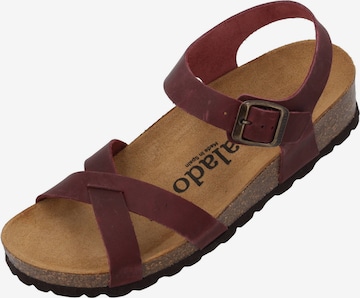 Palado Sandaal 'Ronda' in Rood: voorkant
