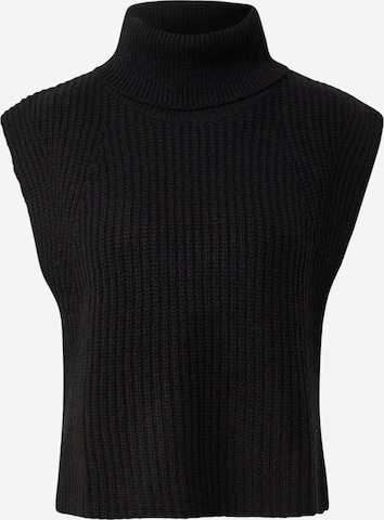 Line of Oslo Sweater 'Aurora' in Black: front