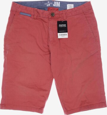 TOM TAILOR Shorts in 31 in Red: front