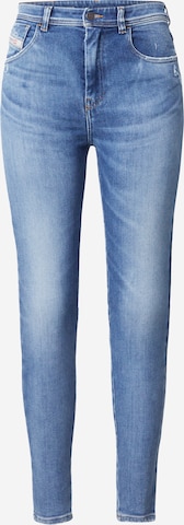 DIESEL Skinny Jeans '1984 SLANDY' in Blauw: voorkant