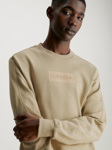 Calvin Klein Sweatshirt in Grün