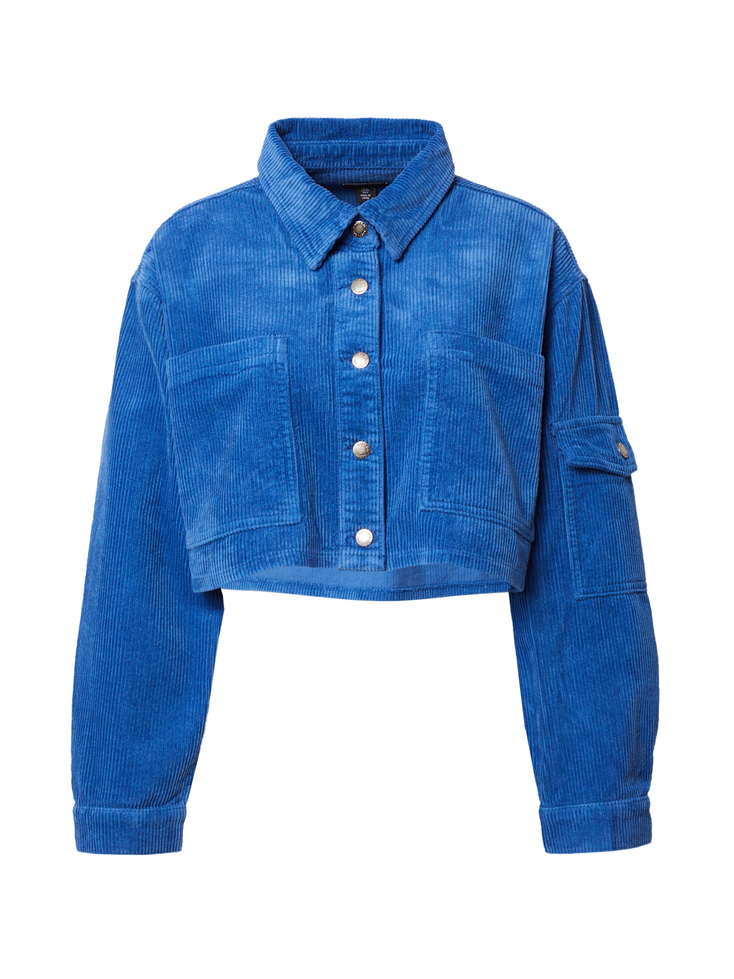 Nasty Gal Демисезонная куртка в Синий: спереди