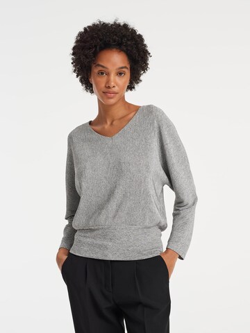 Pull-over 'Suplin' OPUS en gris : devant