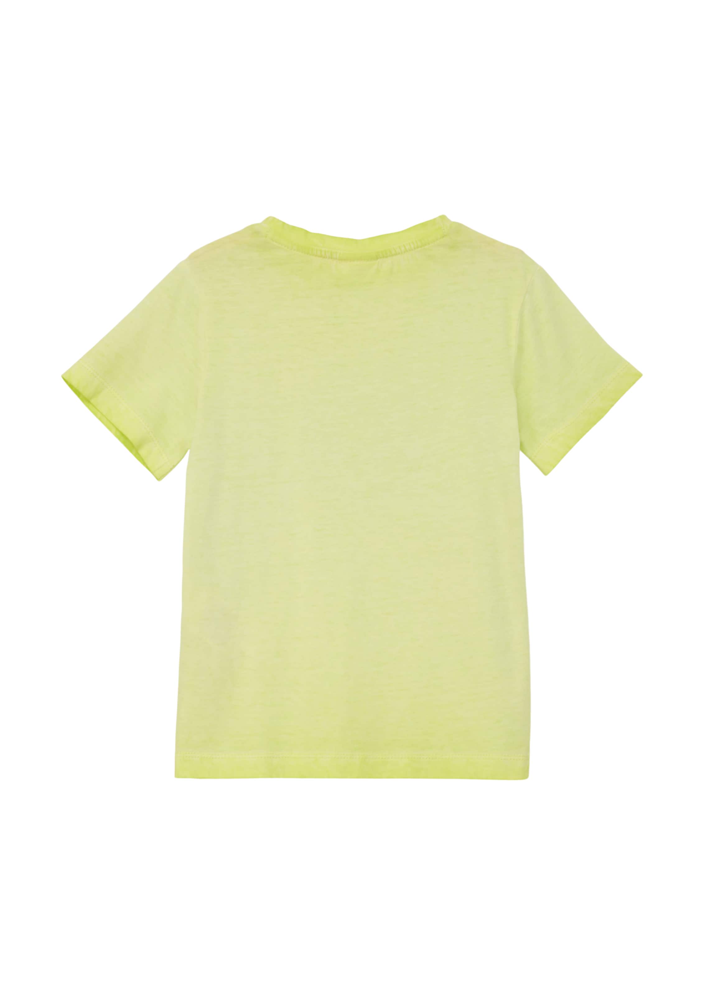 T-Shirt s.Oliver en jaune : derrière