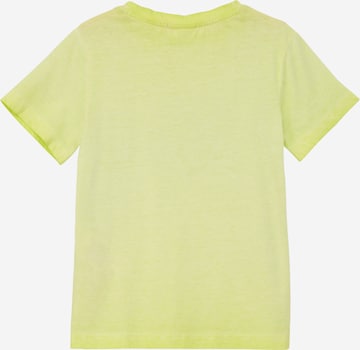 T-Shirt s.Oliver en jaune : derrière